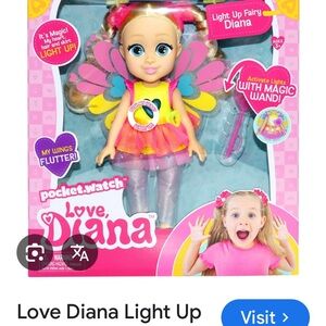 ISO Pocketwatch Love Diana Light up Fairy doll